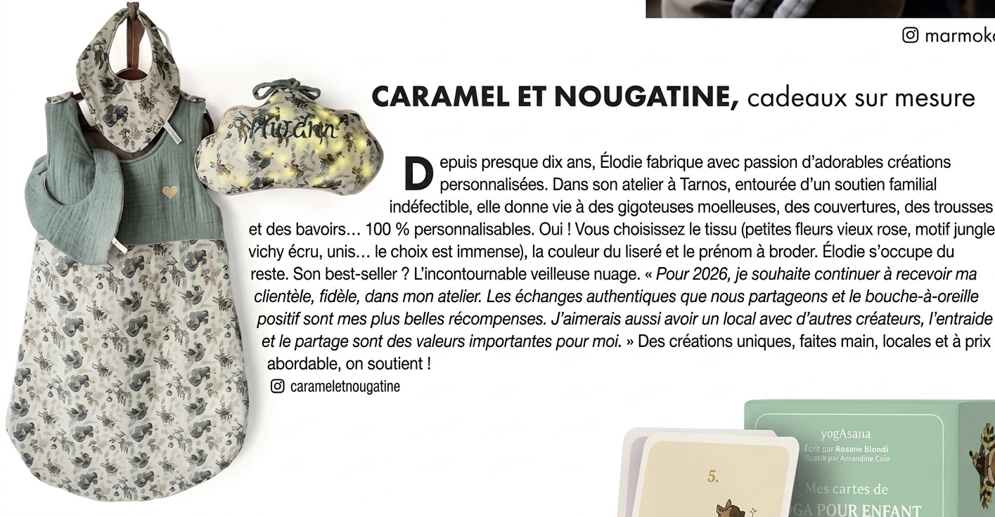 Article Côté Basque Madame – Caramel et Nougatine